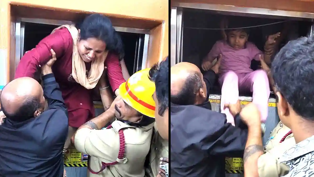 ಶಿವಮೊಗ್ಗದ ಮಾಲ್‌ನ ಲಿಫ್ಟ್‌ನಲ್ಲಿ ಒಂದು ಗಂಟೆ ಸಿಲುಕಿದ್ದ 9 ಮಂದಿ