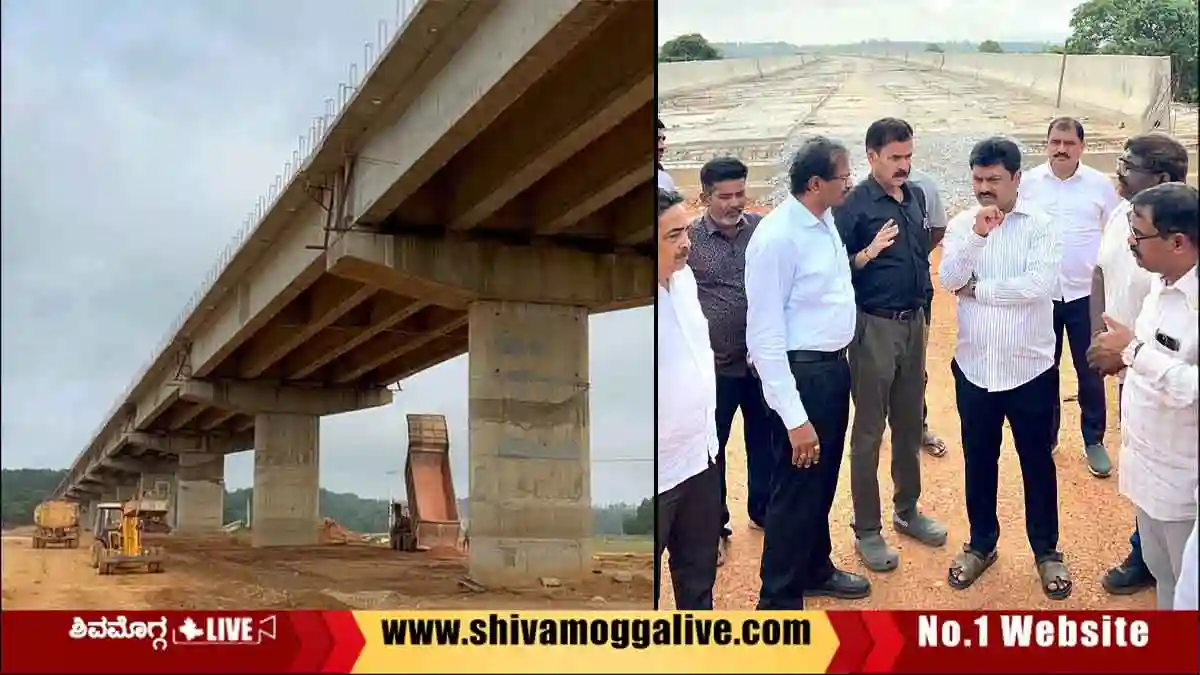 ಶರಾವತಿ ಹಿನ್ನೀರಿನಲ್ಲಿ ಮತ್ತೆರಡು ಸೇತುವೆ, ಕಾಮಗಾರಿ ಪರಿಶೀಲಿಸಿದ ಸಂಸದ ರಾಘವೇಂದ್ರ, ಯಾವ್ಯಾವ ಸೇತುವೆ?