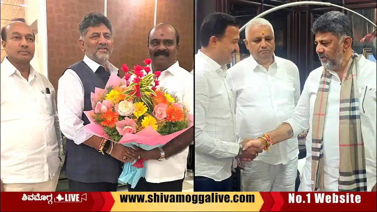 Shimoga-Congress-leaders-meet-Chief-Minister-Elect-DK-Shivakumar.