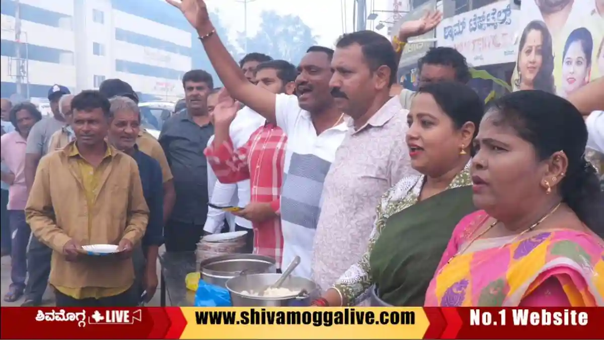 030626 Devendrappa celebration after dk shivakumar becoming cm