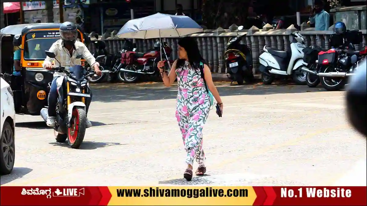 ಮುಂಗಾರು: ಕಳೆದ 24 ಗಂಟೆಯಲ್ಲಿ ಶಿವಮೊಗ್ಗ ಜಿಲ್ಲೆಯಲ್ಲಿ ಒಂದು ಮಿ.ಮೀ.ಗಿಂತಲು ಕಡಿಮೆ ಮಳೆ 1 Heavy-Sun-Shine-in-Shimoga.