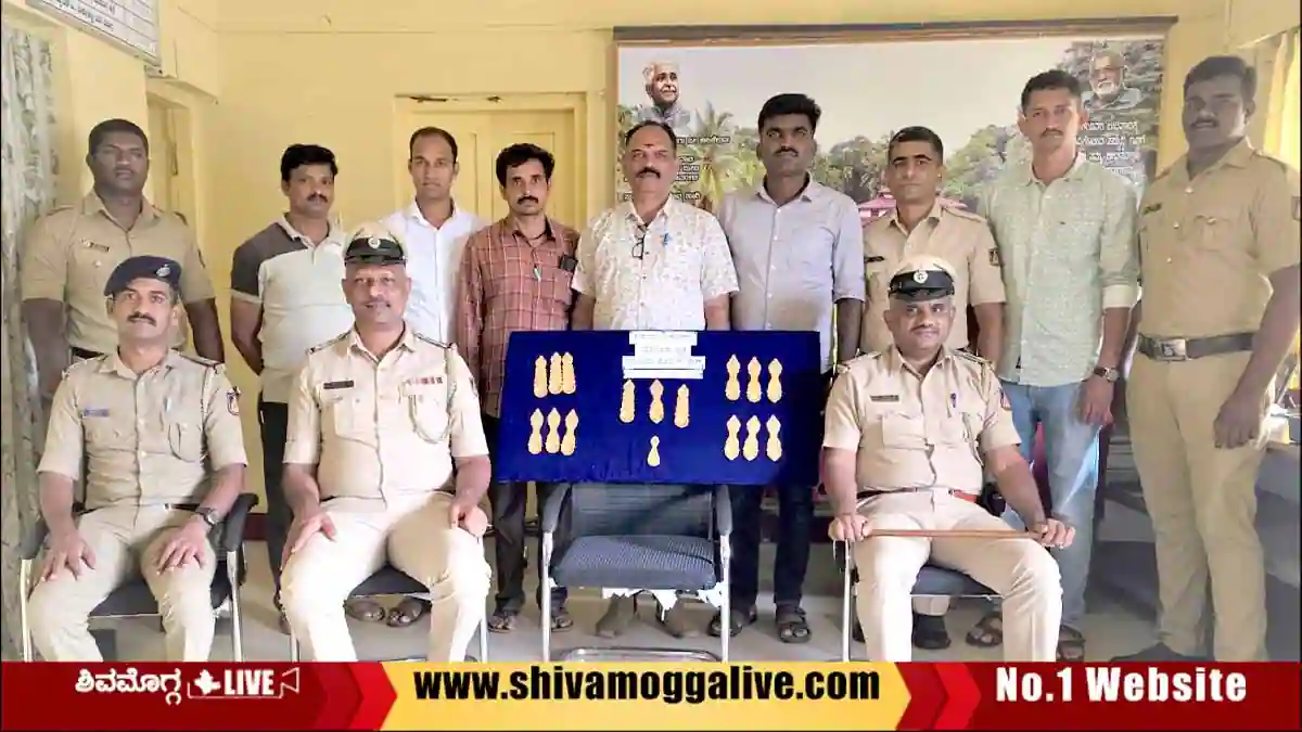ತೀರ್ಥಹಳ್ಳಿ: ಮಠದಲ್ಲಿ ಒಂದು ಕೋಟಿಯ ಚಿನ್ನಾಭರಣ ಕಳವು ಕೇಸ್, ಶಿವಮೊಗ್ಗದ ಆರೋಪಿ ಅರೆಸ್ಟ್, ಏನಿದು ಕೇಸ್? 1 Thirthahalli-Mahishi-Mutt-theft-case