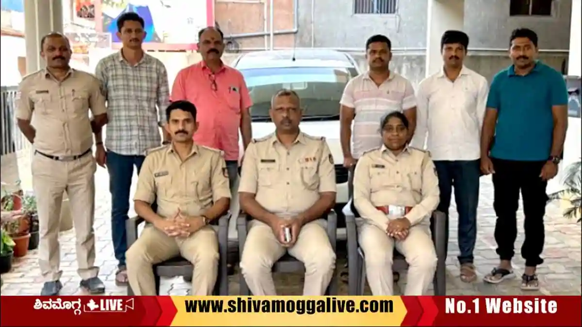 Thirthahalli-Police-arrest-a-person-at-aklapura-Village.