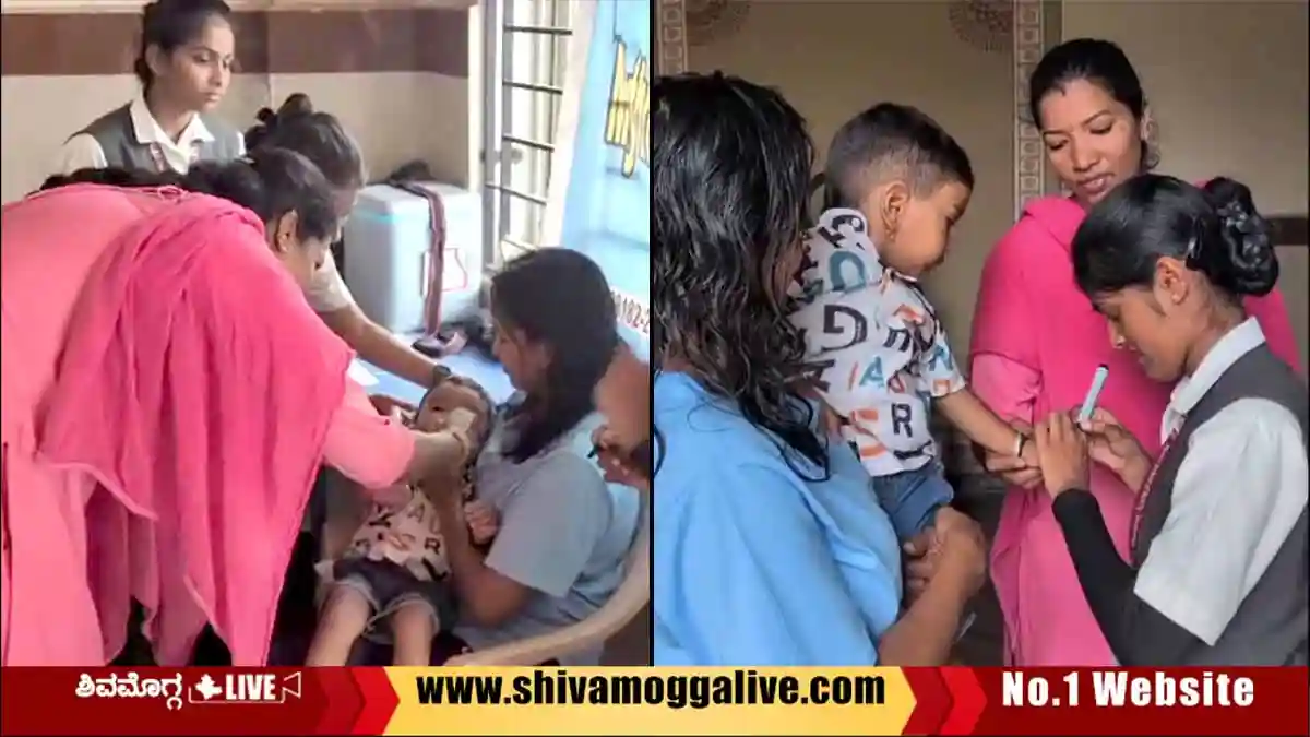 Pulse-Polio-in-Nandana-College-at-Shimoga-Bypass-Road.