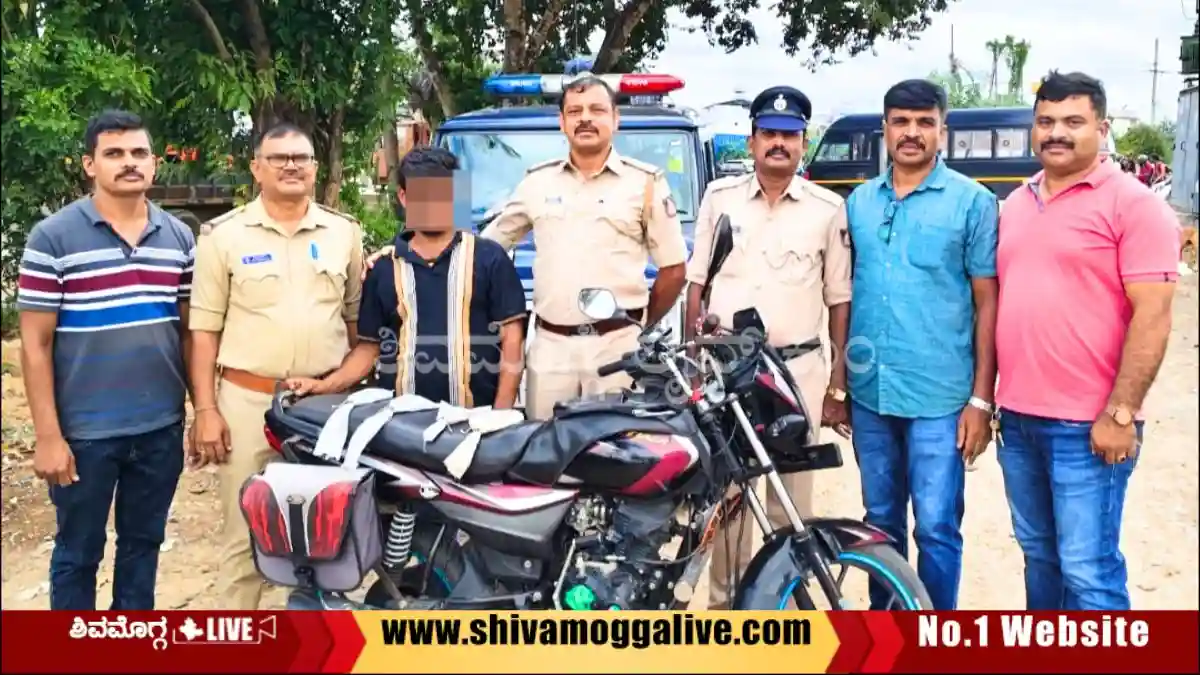 ಶಿವಮೊಗ್ಗದಲ್ಲಿ ಪೊಲೀಸ್ ದಾಳಿ, ಒಂದು ಲಕ್ಷ ಮೌಲ್ಯದ ಎಂಡಿಎಂಎ ಸಹಿತ ವ್ಯಕ್ತಿ ಅರೆಸ್ಟ್