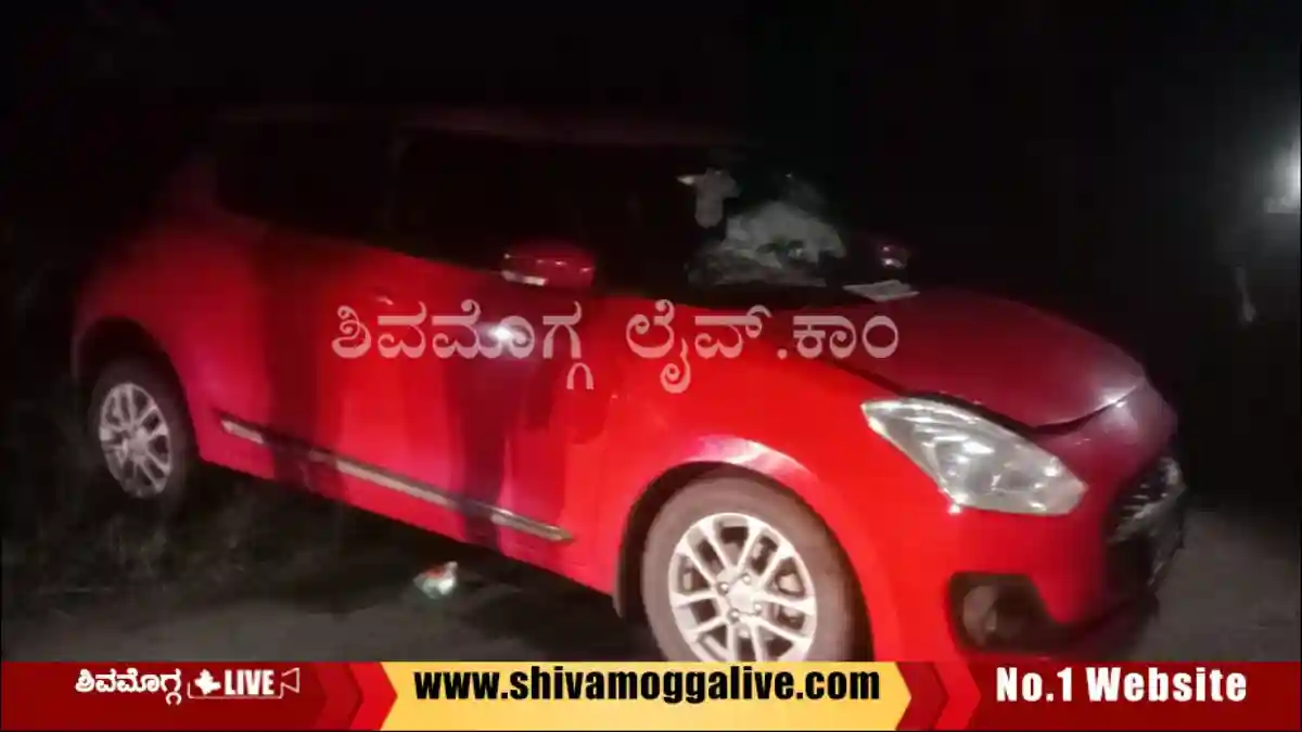 -Car-Accident-Near-Sirigere-in-Shivamogga-Taluk