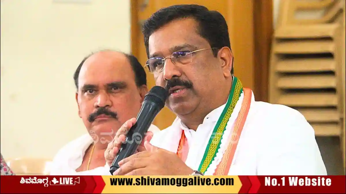 ಶಿವಮೊಗ್ಗದಲ್ಲಿ ರಾಜ್ಯಸಭೆ ಸದಸ್ಯ ಸೈಯದ್‌ ನಾಸೀರ್‌ ಹುಸೇನ್‌, ಬಿಜೆಪಿ ಸರ್ಕಾರದ ವಿರುದ್ಧ ಆಕ್ರೋಶ, ಏನಂದ್ರು?