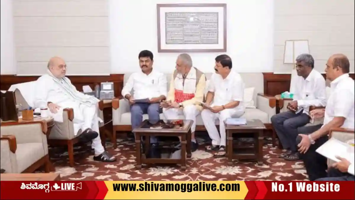 BJP delegation meet Union Home Minister Amit Shah