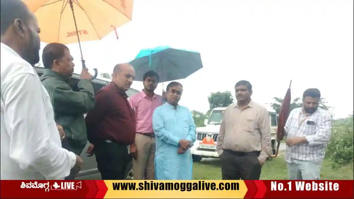 ಶಿವಮೊಗ್ಗದಲ್ಲಿ ಕಂಠೀರವ ಸ್ಟೂಡಿಯೋ, ಕಿರು ಫಿಲ್ಮ್ ಸಿಟಿ, ಸ್ಥಳ ಪರಿಶೀಲನೆ, ಎಲ್ಲಿ? 1 Kanteerava-Studio-President-Mehaboob-Pasha-visit-Tyajuvalli-in-Shimoga