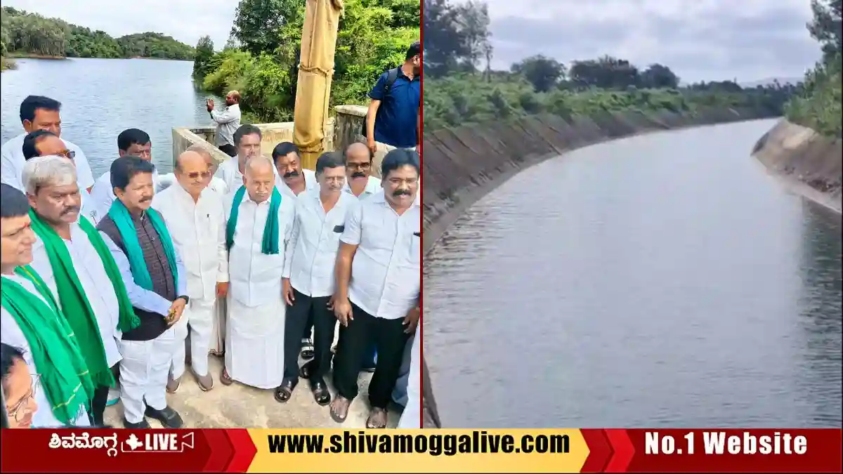 ಭದ್ರಾ ಡ್ಯಾಮ್ನಿಂದ ಚಿತ್ರದುರ್ಗ ಶಾಖಾ ಕಾಲುವೆಗೆ 3 ಟಿಎಂಸಿ ನೀರು 1 Bhadra-Water-for-Chitradurga