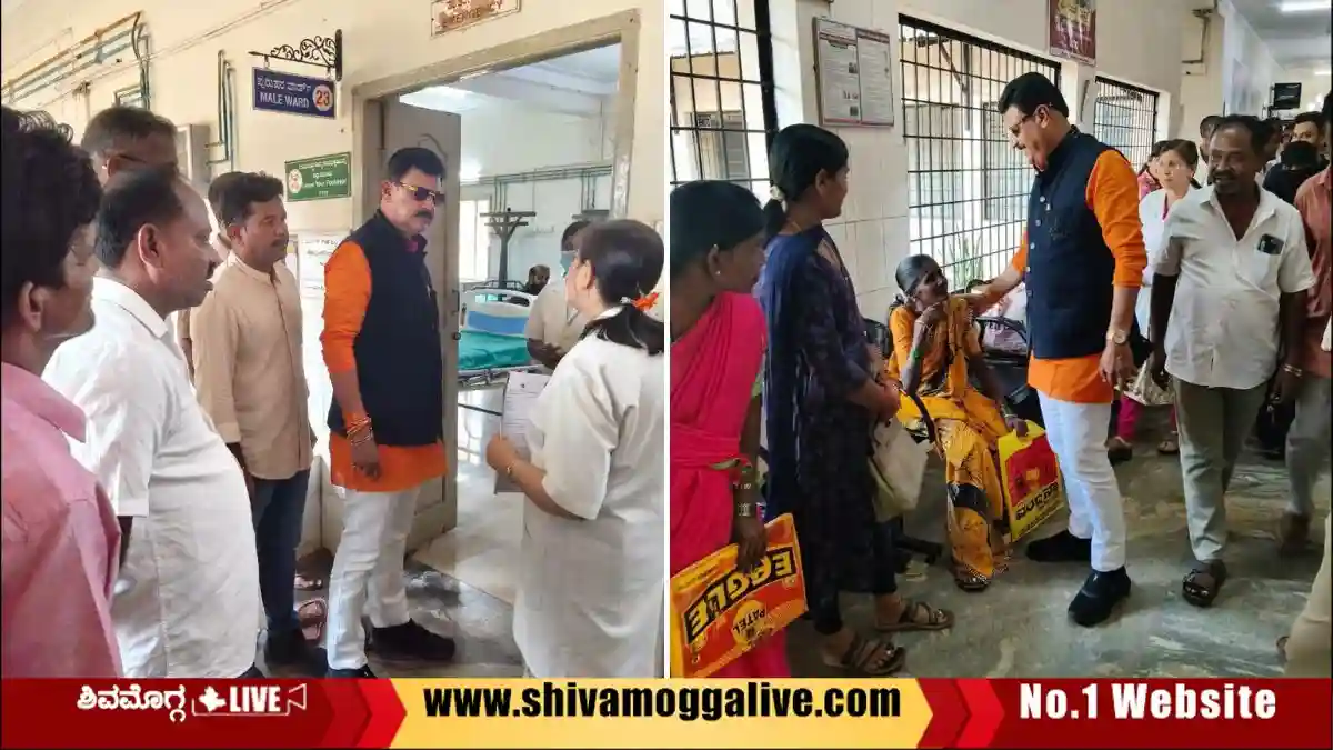 ಸಮುದಾಯ ಆರೋಗ್ಯ ಕೇಂದ್ರಕ್ಕೆ ಎಂಎಲ್ಎ ದಿಢೀರ್ ಭೇಟಿ, ಸಿಬ್ಬಂದಿ ಎಚ್ಚರಿಕೆ 1 Beluru-Gopalakrishna-visit-Anandapura-Health-Care-Center
