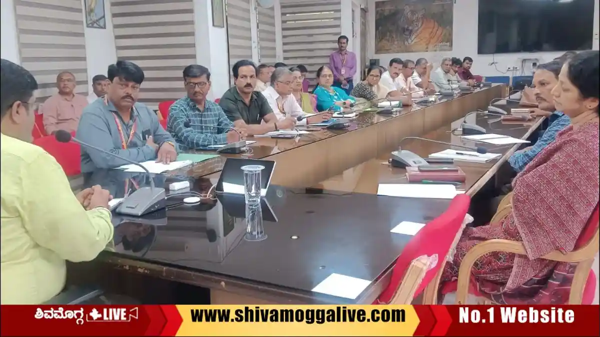 Shivamogga-ADC-holds-meeting-about-K-SET-Examination